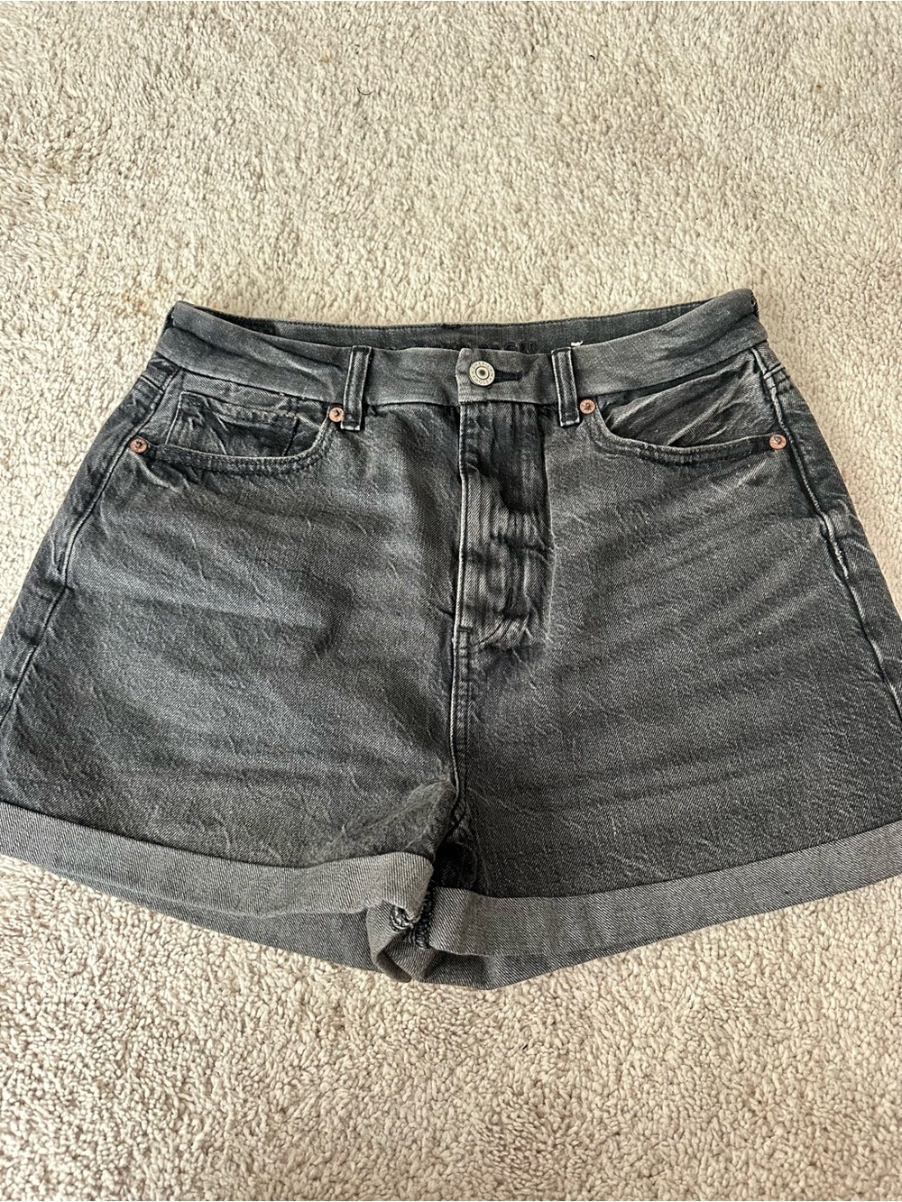 American Eagle mom curvy short